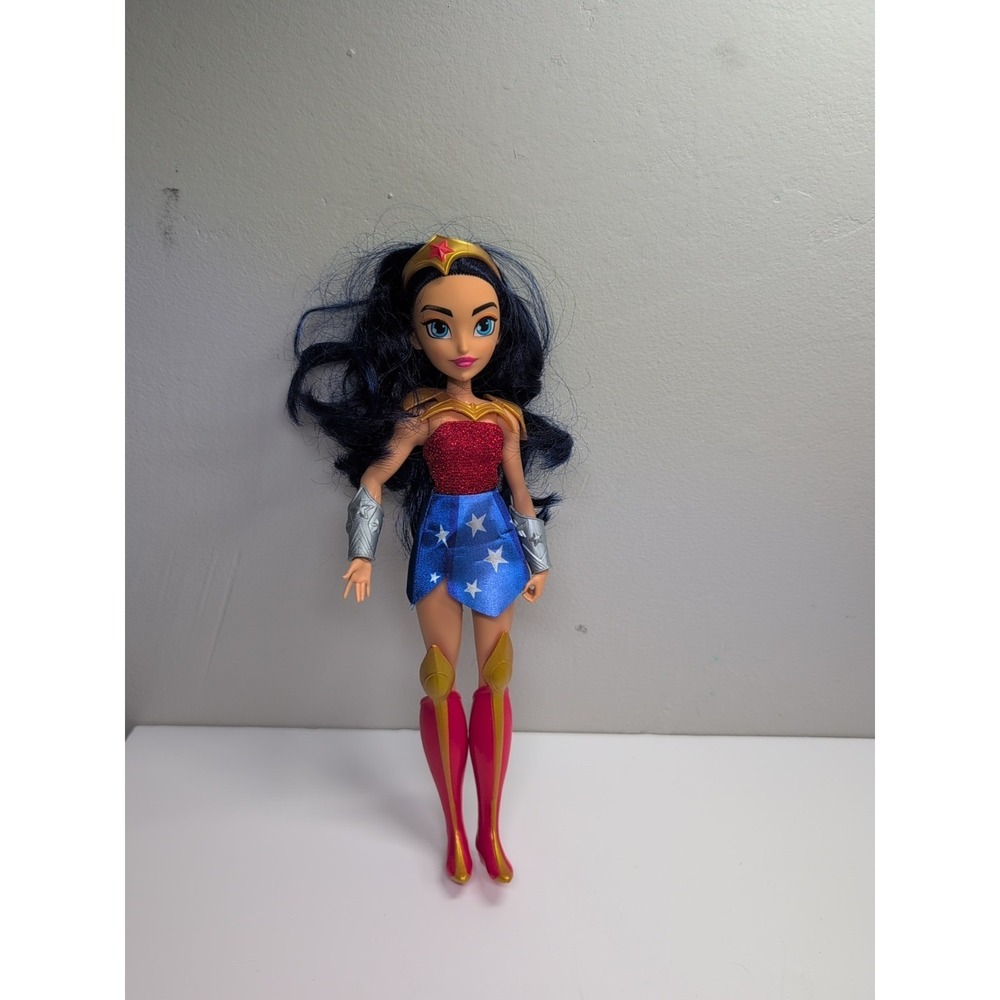 DC Comics Mattel 2018 Wonder Woman Superhero Girls Doll 11.5" Figure Blue Hair